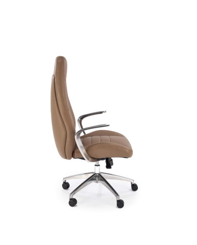 Fotel gabinetowy Darwin, z podłokietnikami, cappuccino, Multiblock, obrotowy, HALMAR Fotel gabinetowy Darwin, z podłokietnikami, cappuccino, Multiblock, obrotowy, HALMAR