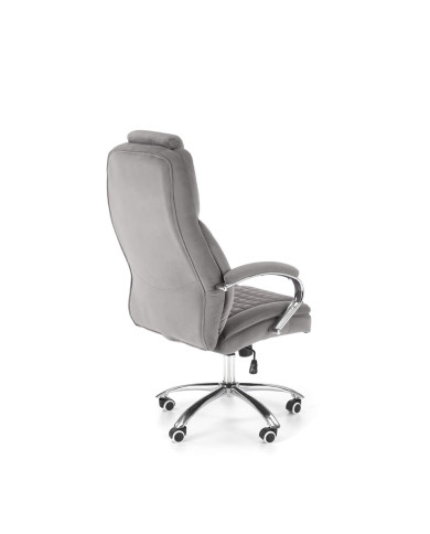 Fotel gabinetowy King 2, z podłokietnikami, popielaty, mechanizm Tilt, obrotowy, HALMAR Fotel gabinetowy King 2, z podłokietnikami, popielaty, mechanizm Tilt, obrotowy, HALMAR