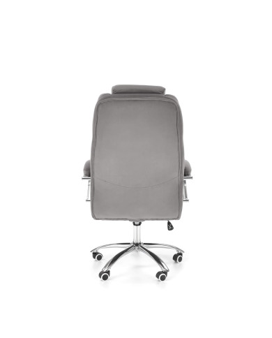 Fotel gabinetowy King 2, z podłokietnikami, popielaty, mechanizm Tilt, obrotowy, HALMAR Fotel gabinetowy King 2, z podłokietnikami, popielaty, mechanizm Tilt, obrotowy, HALMAR