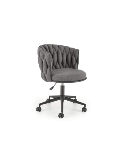Fotel gabinetowy Talon, popielaty/czarny, obrotowy, HALMAR Fotel gabinetowy Talon, popielaty/czarny, obrotowy, HALMAR