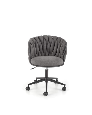 Fotel gabinetowy Talon, popielaty/czarny, obrotowy, HALMAR Fotel gabinetowy Talon, popielaty/czarny, obrotowy, HALMAR