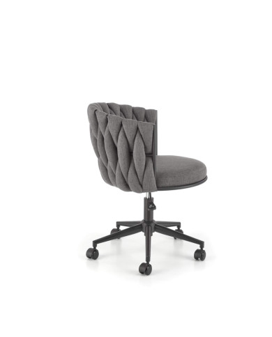Fotel gabinetowy Talon, popielaty/czarny, obrotowy, HALMAR Fotel gabinetowy Talon, popielaty/czarny, obrotowy, HALMAR