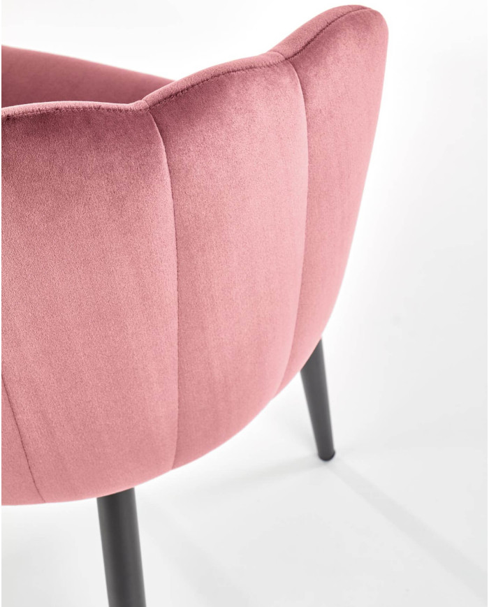 Krzesło K386 Różowe-6