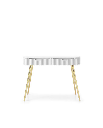 Toaletka, konsola Zova T-103, z szufladami, biała, PIASKI Toaletka, konsola Zova T-103, z szufladami, biała, PIASKI