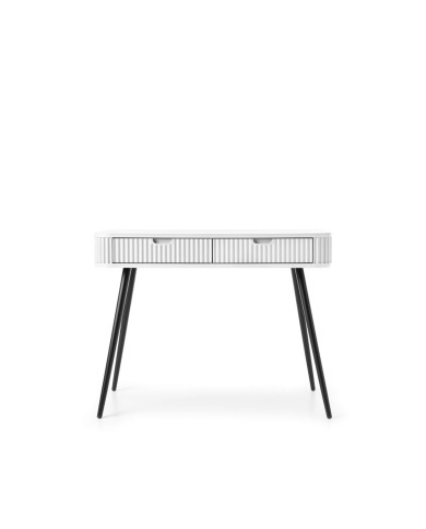 Toaletka, konsola Zova T-103, z szufladami, biała, PIASKI