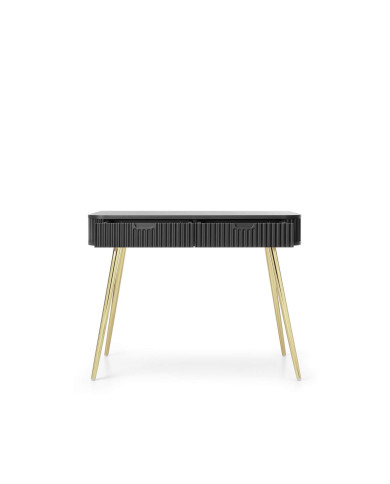 Toaletka, konsola Zova T-103, z szufladami, czarna, PIASKI Toaletka, konsola Zova T-103, z szufladami, czarna, PIASKI