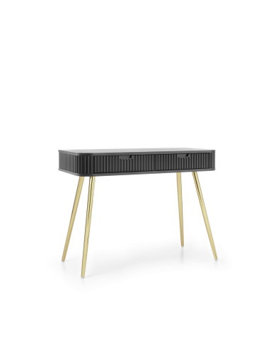 Toaletka, konsola Zova T-103, z szufladami, czarna, PIASKI Toaletka, konsola Zova T-103, z szufladami, czarna, PIASKI