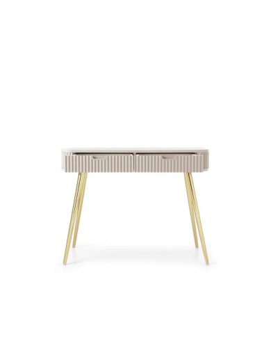 Toaletka, konsola Zova T-103, z szufladami, cashmere, PIASKI Toaletka, konsola Zova T-103, z szufladami, cashmere, PIASKI