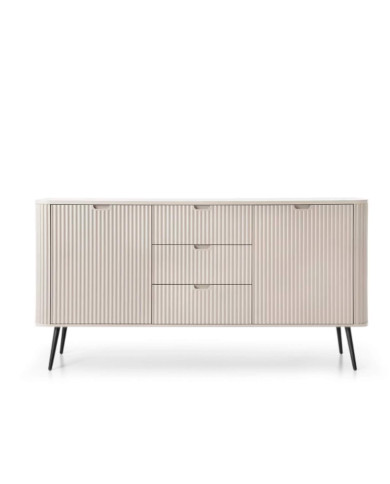 Komoda Zova KSZ-168, 2 drzwi, 3 szuflady, cashmere, PIASKI Komoda Zova KSZ-168, 2 drzwi, 3 szuflady, cashmere, PIASKI