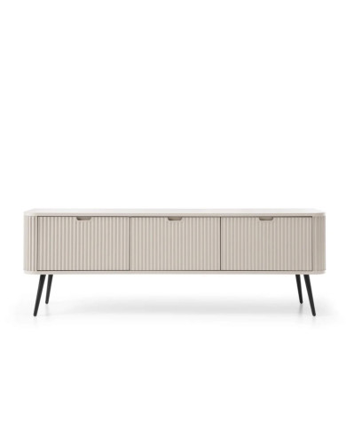 Szafka rtv Zova RTV-168, 3 drzwiczki, cashmere, PIASKI Szafka rtv Zova RTV-168, 3 drzwiczki, cashmere, PIASKI