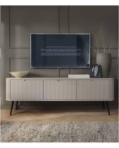 Szafka rtv Zova RTV-168, 3 drzwiczki, cashmere, PIASKI Szafka rtv Zova RTV-168, 3 drzwiczki, cashmere, PIASKI