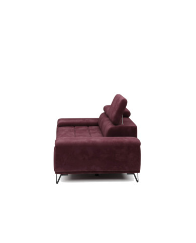 Sofa Palladio 2 E, elektrycznie wysuwane siedzisko, regulowane zagłówki, Wersal