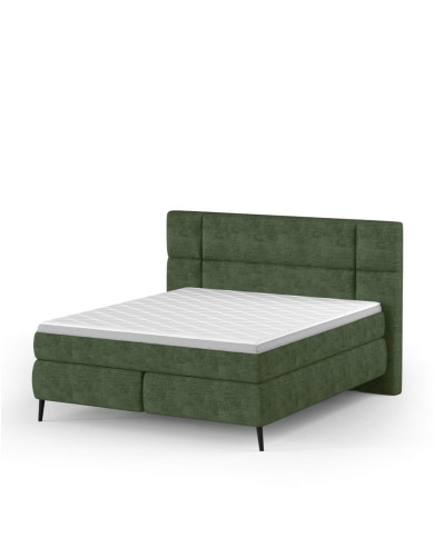 Łóżko kontynentalne Lucio 180x200 cm, boxspring, tapicerowane, materace, Wersal Łóżko kontynentalne Lucio 180x200 cm, boxspring, tapicerowane, materace, Wersal
