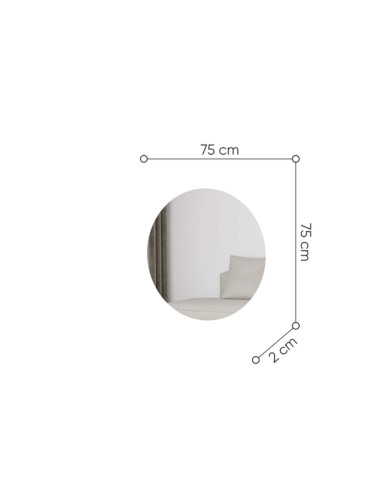 Garderoba Trend TS-08, lustro z oświetleniem, LENART