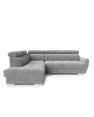 Narożnik Daytona, funkcja spania, pojemnik, regulowane zagłówki, COMFORTEO Narożnik Daytona, funkcja spania, pojemnik, regulowane zagłówki, COMFORTEO