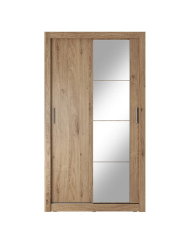 Szafa przesuwna 120 cm, AR-06 ARTI,  2-drzwiowa, lustro, dąb shetland, LENART Szafa przesuwna 120 cm, AR-06 ARTI,  2-drzwiowa, lustro, dąb shetland, LENART
