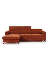 Narożnik Marozzo 3FB+OSB, funkcja spania, pojemnik, regulowane zagłówki, Stagra