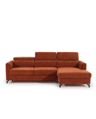 Narożnik Marozzo 3FB+OSB, funkcja spania, pojemnik, regulowane zagłówki, Stagra