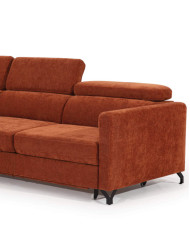 Narożnik Marozzo 3FB+OSB, funkcja spania, pojemnik, regulowane zagłówki, Stagra