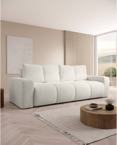 Sofa Soho, funkcja spania, pojemnik, Laski Meble