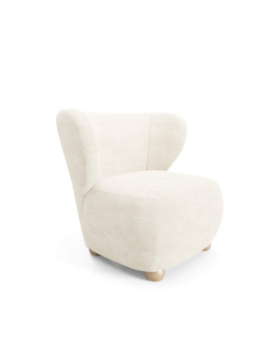 Fotel uszak Avis 2, drewniane nóżki, Laski Meble Fotel uszak Avis 2, drewniane nóżki, Laski Meble