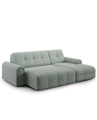 Narożnik Cloud 2(140)V+1D70(5)S, funkcja spania, pojemnik, elektryczny wysuwane siedzisko, SWEET SIT