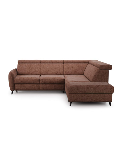 Narożnik Comfy z dostawką, funkcja spania, pojemnik, regulowane zagłówki, SWEET SIT Narożnik Comfy z dostawką, funkcja spania, pojemnik, regulowane zagłówki, SWEET SIT