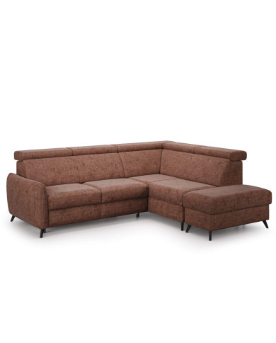 Narożnik Comfy z dostawką, funkcja spania, pojemnik, regulowane zagłówki, SWEET SIT Narożnik Comfy z dostawką, funkcja spania, pojemnik, regulowane zagłówki, SWEET SIT