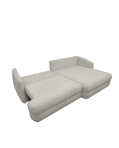 Narożnik Lush szeroki, funkcja spania, pojemnik, SWEET SIT Narożnik Lush szeroki, funkcja spania, pojemnik, SWEET SIT