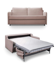 Sofa Sol 2(140)FF, 2-osobowa, włoska funkcja spania, materac, Sweet Sit