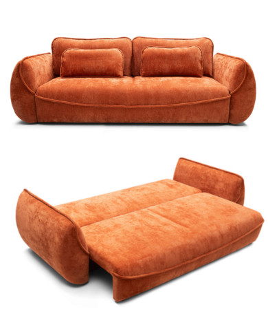 Sofa Umea, funkcja spania, pojemnik, PUSZMAN