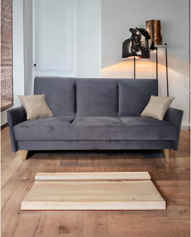 Wersalka Doris, funkcja spania, pojemnik, Lebex