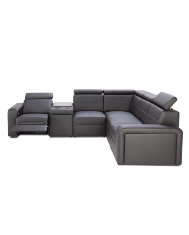 Narożnik Basic 3, funkcja spania, sterowana elektrycznie funkcja relaks, stolik, szafka, regulowane zagłówki, Ideal Sofa Narożnik Basic 3, funkcja spania, sterowana elektrycznie funkcja relaks, stolik, szafka, regulowane zagłówki, Ideal Sofa