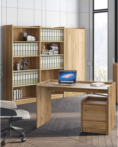 Biurko Smart 130, dąb pradawny, HUBERTUS Biurko Smart 130, dąb pradawny, HUBERTUS