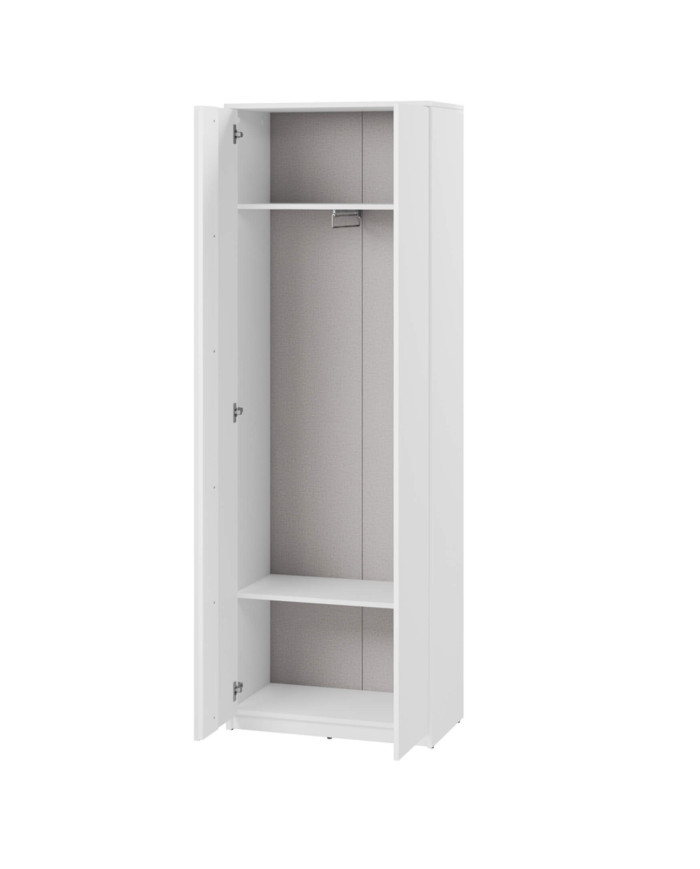 Garderoba Simply SM-01, szafa dwudrzwiowa, biały, LENART