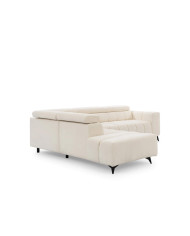 Narożnik Ragusso L, OS+R+3FB, funkcja spania, pojemnik, regulowane zagłówki, Stagra