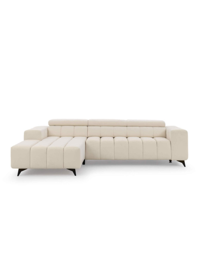 Narożnik Ragusso S, 3FB+OSB, funkcja spania, pojemnik, regulowane zagłówki, Stagra