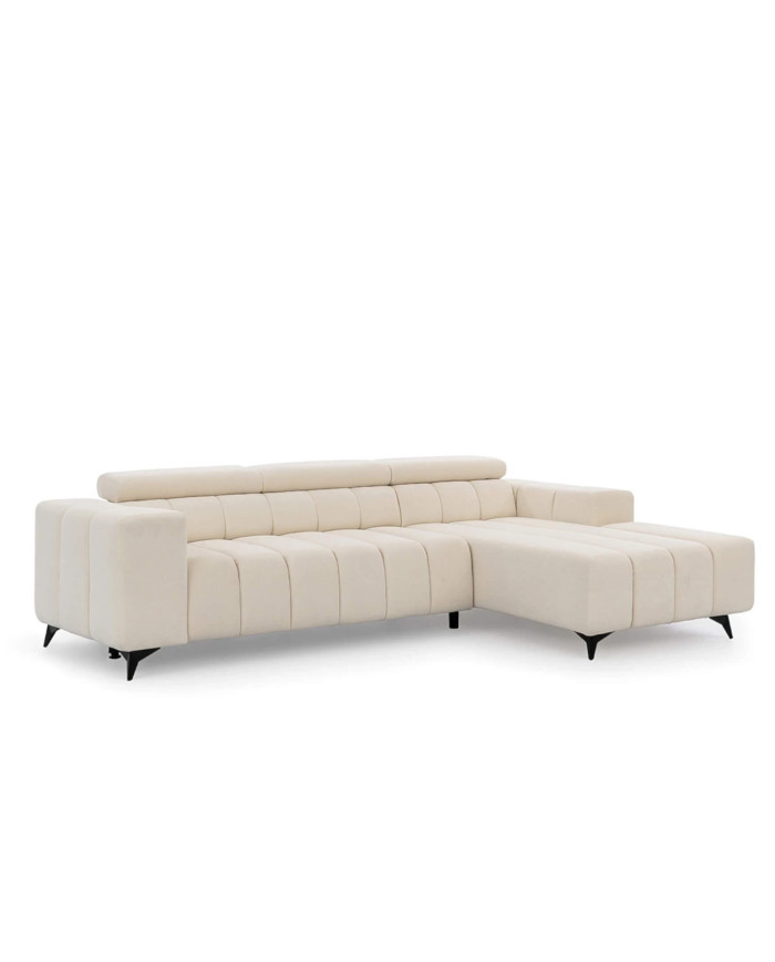 Narożnik Ragusso S, 3FB+OSB, funkcja spania, pojemnik, regulowane zagłówki, Stagra