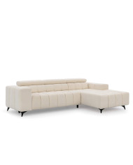 Narożnik Ragusso S, 3FB+OSB, funkcja spania, pojemnik, regulowane zagłówki, Stagra