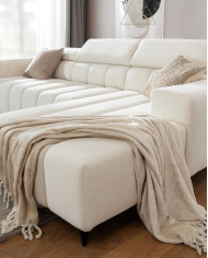 Narożnik Ragusso S, 3FB+OSB, funkcja spania, pojemnik, regulowane zagłówki, Stagra