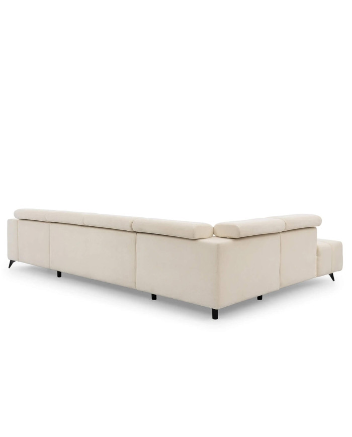 Narożnik Ragusso U, OS+R+3F+OSB, funkcja spania, pojemniki, regulowane zagłówki, Stagra