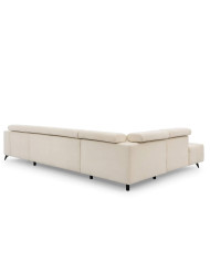 Narożnik Ragusso U, OS+R+3F+OSB, funkcja spania, pojemniki, regulowane zagłówki, Stagra