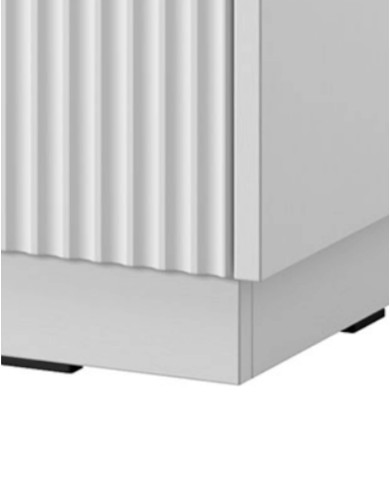 Szafka nocna Royal S-54, szuflada, Biały/ Złoty, PIASKI Szafka nocna Royal S-54, szuflada, Biały/ Złoty, PIASKI