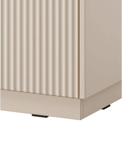 Szafka nocna Royal S-54, szuflada, Beż piaskowy/ Złoty, PIASKI Szafka nocna Royal S-54, szuflada, Beż piaskowy/ Złoty, PIASKI