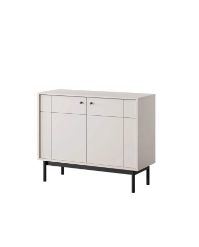 Komoda Japandi K-104, dwudrzwiowa, Cashmere, PIASKI Komoda Japandi K-104, dwudrzwiowa, Cashmere, PIASKI