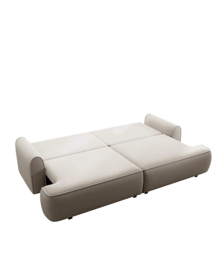 Sofa Onega, funkcja spania, pojemnik, PIASKI