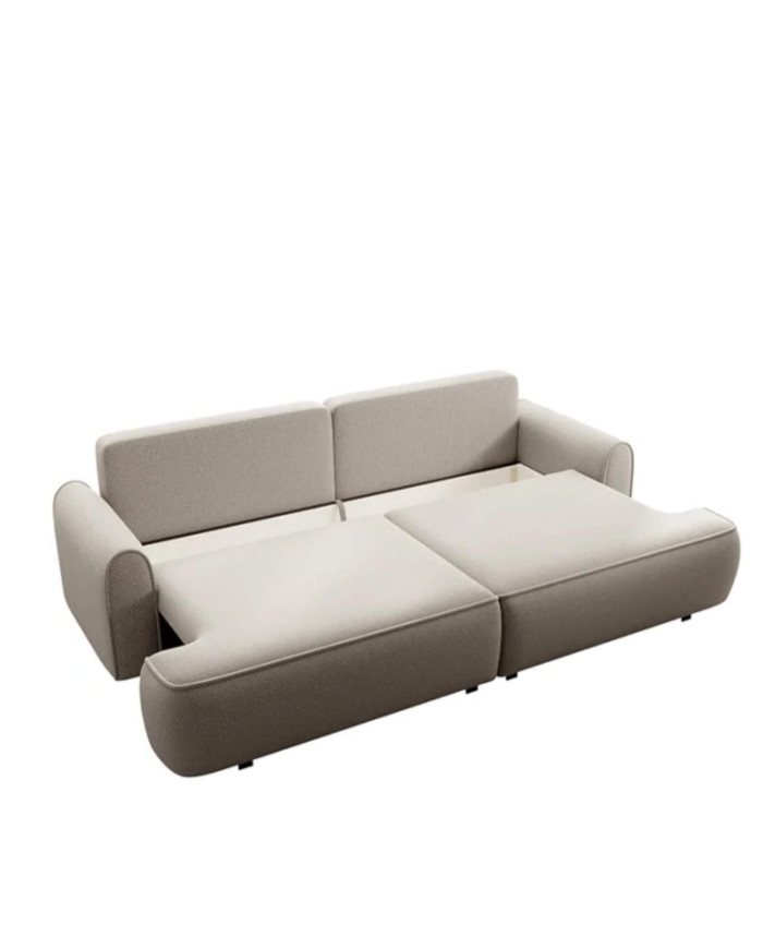 Sofa Onega, funkcja spania, pojemnik, PIASKI