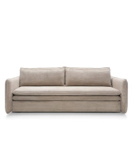 Sofa Tilia Slim, funkcja spania, pojemnik, PIASKI
