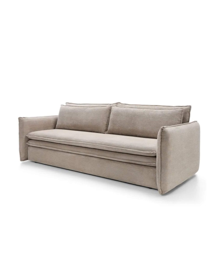 Sofa Tilia Slim, funkcja spania, pojemnik, PIASKI
