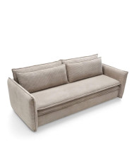 Sofa Tilia Slim, funkcja spania, pojemnik, PIASKI